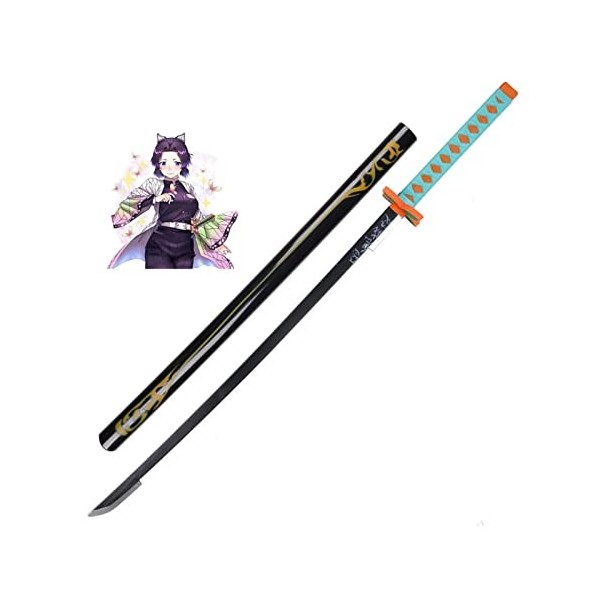 YANHAIDIDAI PU Mousse Samurai Sword Japonais Katana Arme Jouet Demon Slayer Lame for Anime Lovers,Cosplay Props Toys,Hallowee