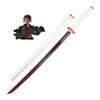 YANHAIDIDAI PU Mousse Samurai Sword Japonais Katana Arme Jouet Demon Slayer Lame for Anime Lovers,Cosplay Props Toys,Hallowee