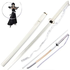 WANHUI ÉPéE en Bois, Kuchiki Rukia éPéE Anime Cosplay, Zanpakutou éPéE, Replique éPéE Katana, Jouets pour Enfants, ModèLe éPé