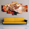 TANOHA 5 Panneau Toile Accueil Décor Art Prints Anime Demon Slayer Accueil Salon et chambre à coucher avec des imprimés décor