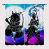 Wondi Dem.on Slayer Anime Rideaux Occultants, Rideau Thermique Isolant Anti Froid, Rideau Thermique Isolant 2 Panneaux-A01||W