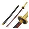 DLUSEN Katana, Slayer Cosplay Samurai Sword Toys Toys Modèle de Prop, Pour Anime Slayer Fans/H/75Cm