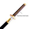 Uvency Cosplay En Bois Anime Sword Slayer Sword Kaigaku Katana Sword Japanese Katana Kids Toys Anime Fan The Of Slayer Black 