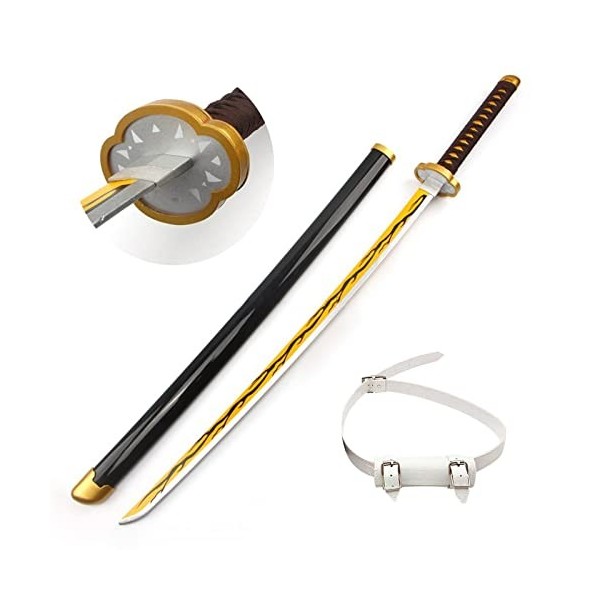 Uvency Katana Sword Toy 41 Pouces Slayer Sword Kaigaku Samurai Sword Bois Slayer Cosplay Pour Les Amateurs DAnime Fait À La 