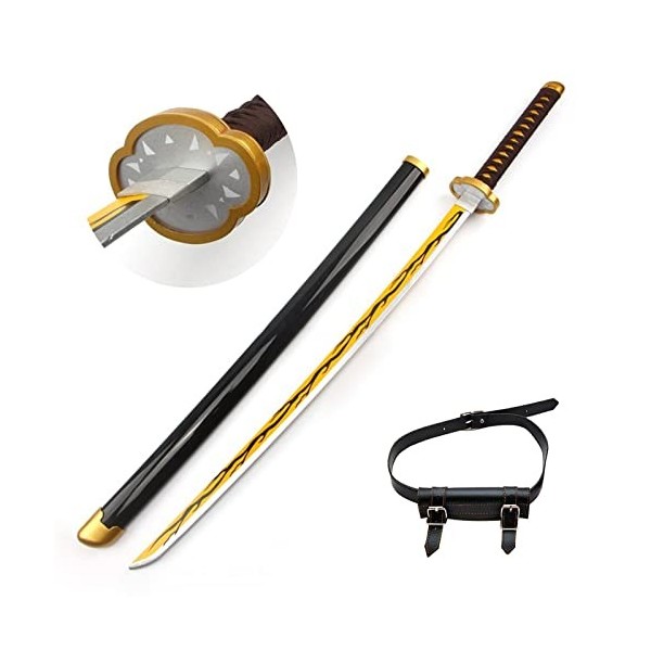 Uvency Katana Sword Toy 41 Pouces Slayer Sword Kaigaku Samurai Sword Bois Slayer Cosplay Pour Les Amateurs DAnime Fait À La 