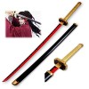 Uvency Halloween Prop Cosplay Slayer Sword Tsugikuni Yoriichi Samurai Sword Jouet En Bois Sword Slayer Cosplay Prop Couteau J