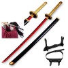 Uvency Halloween Prop Cosplay Slayer Sword Tsugikuni Yoriichi Samurai Sword Jouet En Bois Sword Slayer Cosplay Prop Couteau J