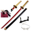 Uvency Halloween Prop Cosplay Slayer Sword Tsugikuni Yoriichi Samurai Sword Jouet En Bois Sword Slayer Cosplay Prop Couteau J