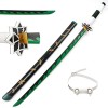 Uvency Katana Shinazugawa Sanemi Slayer Épée Samurai Jouet En Bois Épée Slayer Merch Épée Prop Anime Cosplay Jouet Armes Cade