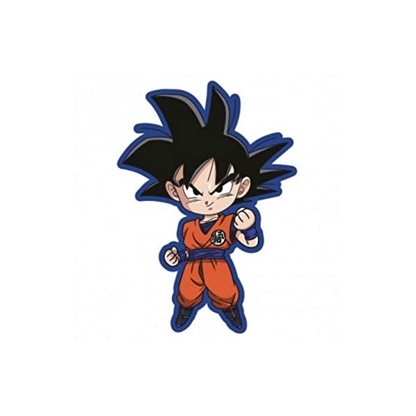 Aymax S.P.R.L. Dragon Ball Z - Coussin Figurine 3D Enfant Manga Goku - 35x25 cm