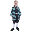 Fiamll Zenitsu Costume de cosplay Tomioka Giyuu - Tenue de cosplay - Tueur de démons - Costume dHalloween - Kimono - Pour en