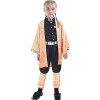 Fiamll Zenitsu Costume de cosplay Tomioka Giyuu - Tenue de cosplay - Tueur de démons - Costume dHalloween - Kimono - Pour en