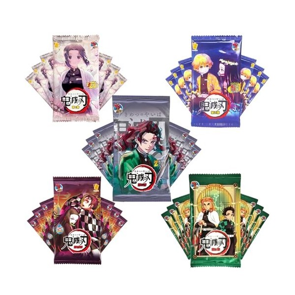 Demon SL-Ayer Cards Booster Packs – TCG CCG Collectable Playing/Trading Card Animation Card All Pack 50-Pack