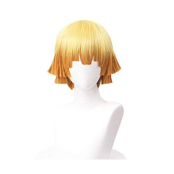 AxBALL Appliquer à Max Beauty Anime Halloween Character Cosplay Vêtements for Demon Slayer Color : Black Orange Nezuko 