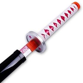 Uvency En Bois Cosplay Anime Épée 76Cm/30″ Katana Épée Jouet Démon Slayer Épée Tsuyuri Kanawo Enfants Jouets Mignon Katana Ja