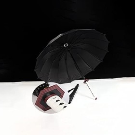 BJSBJD Parapluie Coupe-Vent pour Demon Slayer Tomioka Giyuu, COS Parapluie à Manche Long Katana Parasol Extérieur Coupe-Vent 
