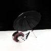 BJSBJD Parapluie Coupe-Vent pour Demon Slayer Tomioka Giyuu, COS Parapluie à Manche Long Katana Parasol Extérieur Coupe-Vent 