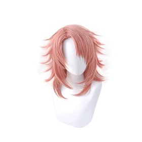 Mode Anime Demon Slayer Kimetsu no Yaiba Sabito Perruque Cosplay Costume Hommes Femmes Résistant À La Chaleur Synthétique Che