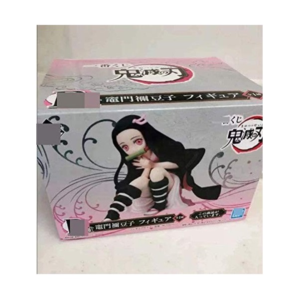 brandless Cadeau Sculpture Jouet Décoration Artisanat Statue 2 Pièces Démon Slayer Figure Agatsuma Zenitsu Kamado Tanjirou 4-