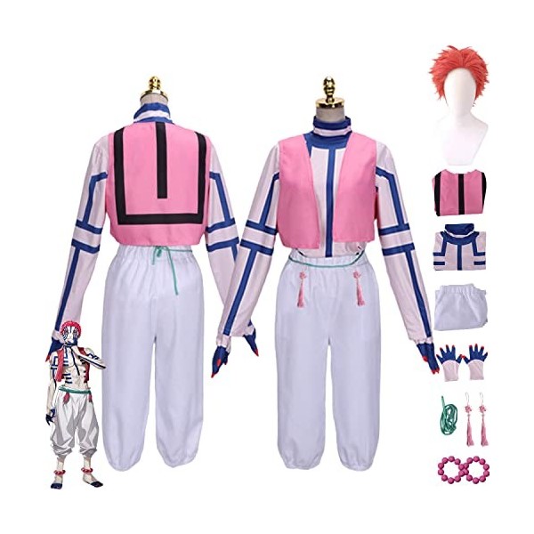 Tjmiaohao Anime Akaza Cosplay Costume Outfit Demon Slayer Kamado Tanjirou Kimono Ensemble Complet Halloween Party Uniforme Dr
