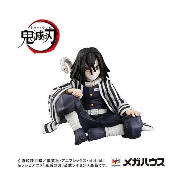 Megahouse Demon Slayer Kimetsu no Yaiba Statuette PVC G.E.M. Iguro-san Palm Size Deluxe Version 7 cm