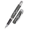 Online Stylo à encre College Manga│ stylo plume ergonomique pour lécole │ plume moyenne, partie soft grip │ pour cartouches 