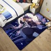ZALix Tapis Surdimensionné Demon Slayer - Tapis De Sol 3D Doux Antidérapant en Peluche pour Salon, Chambre À Coucher, Cuisine
