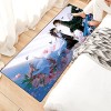 ZALix Anime Cartoon Demon Slayer Tapis Impression 3D Super Doux Tapis Antidérapant Chambre denfants Film Tapis De Sol Salon 