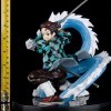 TRK Demon Slayer: KIMETSU No Yaiba Kamado Tanjirou Modèle Combat Stance GK Modèle Modèle Model Mobile Figure Figurine Cadeau 