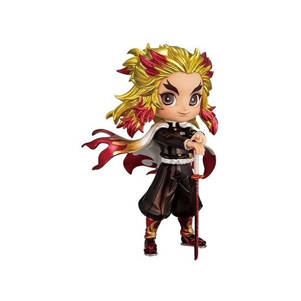 Banpresto Demon Slayer Kimetsu no Yaiba Q posket KYOJURO RENGOKU Special Color Metallic Color Edition