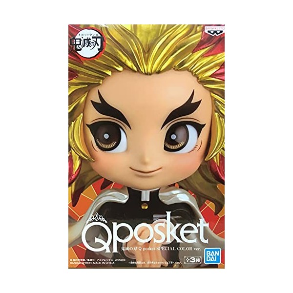 Banpresto Demon Slayer Kimetsu no Yaiba Q posket KYOJURO RENGOKU Special Color Metallic Color Edition