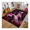 PacuM Tapis Anime Demon Slayer Salon Tapis,Peut Être Lavé Ménage Décoration Sauvage Tapis pour Chambre à Coucher, Table de Ch