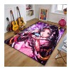 PacuM Tapis Anime Demon Slayer Salon Tapis,Peut Être Lavé Ménage Décoration Sauvage Tapis pour Chambre à Coucher, Table de Ch