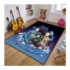 PacuM Tapis Anime Demon Slayer Salon Tapis,Peut Être Lavé Ménage Décoration Sauvage Tapis pour Chambre à Coucher, Table de Ch