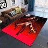 YZGAH Demon Slayer Tapis De Sol Imprimé en 3D Grand Tapis De Rôle DAnime De Salon DIntérieur en Flanelle Douce pour Adultes