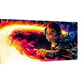 Magic Canvas Art - Images Demon Slayer Anime Impression sur toile 1 pièce de haute qualité Tableau mural moderne Design mural