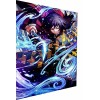 Magic Canvas Art Anime Demon Slayer P5344 Impression sur toile 1 pièce Impression murale de qualité supérieure 80 x 80 cm