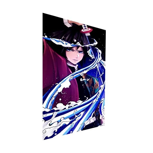 Magic Canvas Art - Images sur toile Anime Demon Slayer - 1 pièce - Impression dart moderne - Décoration murale - Dimensions 