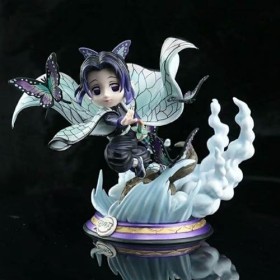 Figurine Anime Demon Slayer Anime Figure Kimetsu No Yaiba Figure Kochou Shinobu Figure, PVC Action Statue Modèle Figure Anima