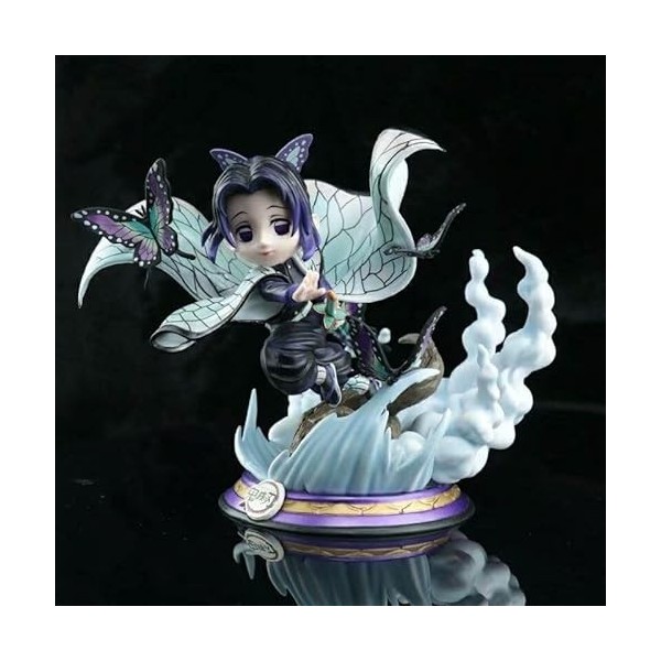 Figurine Anime Demon Slayer Anime Figure Kimetsu No Yaiba Figure Kochou Shinobu Figure, PVC Action Statue Modèle Figure Anima