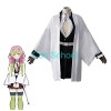 Cos School Kanroji Mitsuri Costumes Demon Slayer: Kimetsu no Yaiba Mitsuri Kanroji Cosplay Mode Perruques de mode Kisatsutai 