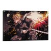 Poster décoratif sur toile de lanime Demon Slayer Purgatory Anjurou 50 x 75 cm 