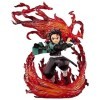 Tanjiro Figurine de manga Demon Slayer - 20 cm - Figurine de dessin animé - Modèle de collection animée, cadeau pour les fans