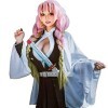 CR ROLECOS Mitsuri Kanroji Cosplay Costume Anime Demon Slayer Cosplay Mitsuri Kimono Ensemble complet, White-Miritsu, M