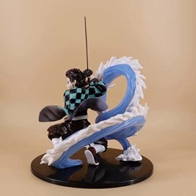 JIUFACAI Figurine danime en PVC - Figurine Demon Slayer Kanamon Tanjiro Actions Figures 1/8 - Cadeau danniversaire - Modèle