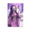 VZRSQZK Poster japonais Demon Slayer Blade of Kamado Nezuko - Peinture décorative sur toile - Décoration moderne pour chambre