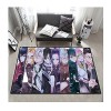 PacuM Tapis Anime Manga Demon Slayer, Demon-Slayer Tapis De Chambre À Coucher, Tapis de Sol 3D Doux antidérapant en Peluche p