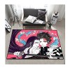 PacuM Tapis Anime Manga Demon Slayer, Demon-Slayer Tapis De Chambre À Coucher, Tapis de Sol 3D Doux antidérapant en Peluche p