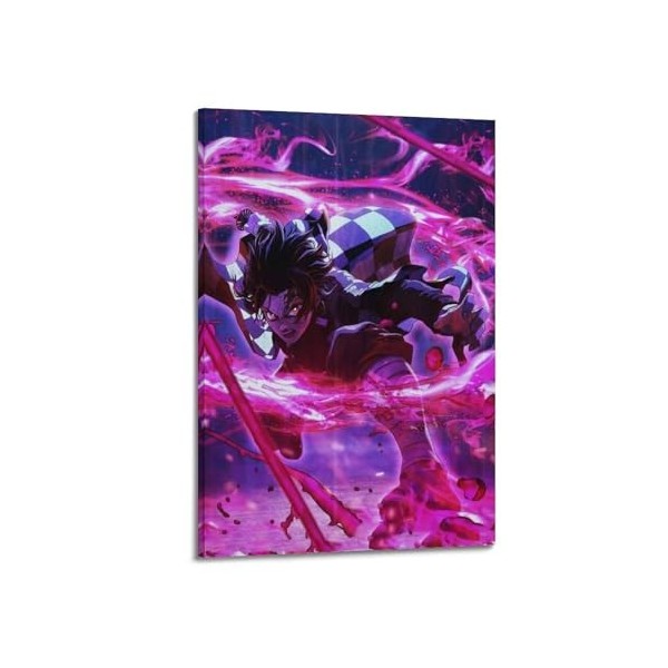 VZRSQZK Poster décoratif sur toile Demon Slayer Demon Slayer de la série de bandes dessinées – Affiches murales et impression