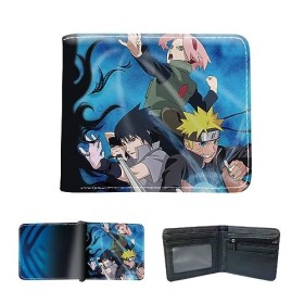 Générique Porte Monnaie Enfant Garçon, Ado Bourse, Portefeuille Manga Anime, Garçons Bi-Fold Court Portefeuille, Cuir PU Port